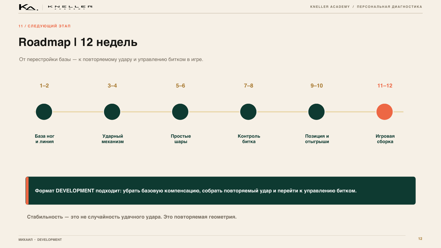 Диагностика игрока, страница 12